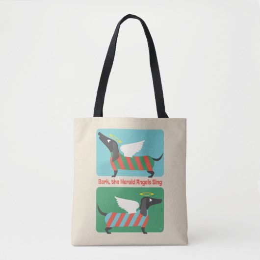 Bark, de Herald Angels zingen Tote Bag (Voorkant)