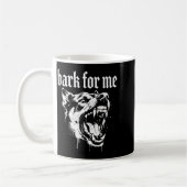 Bark For Me Gothic Fierce Dog  Koffiemok (Links)