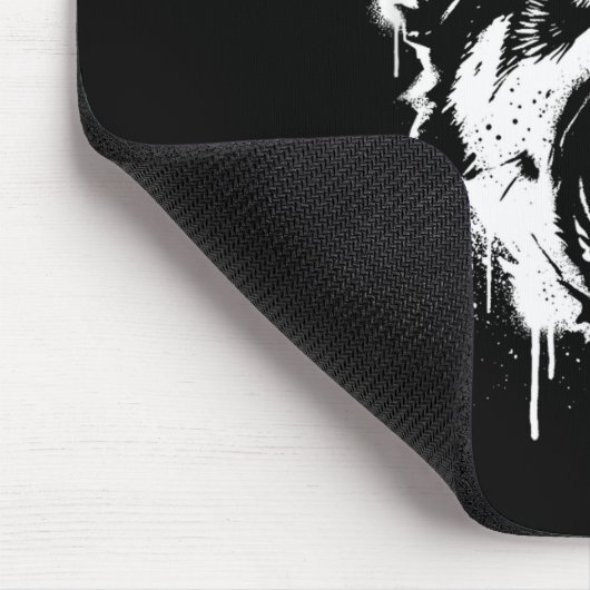 Bark For Me Gothic Fierce Dog  Muismat (Hoek)