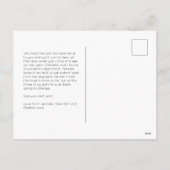 Bark Humbug Cute Moderne Custom Photo Holiday Post Feestdagenkaart (Achterkant)