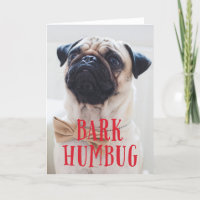 Bark Humbug Cute Puppy Dog | Vakantievisiefoto gev