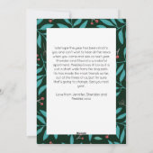 Bark Humbug Moderne Aangepaste Foto Vakantiekaart Feestdagenkaart (Achterkant)