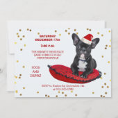 BARK Humbug Schattigee Bulldog Kerstfeest Kaart (Achterkant)