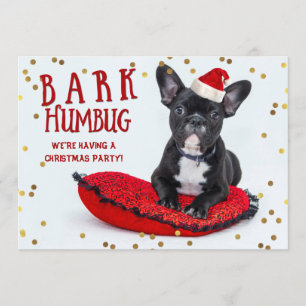 BARK Humbug Schattigee Bulldog Kerstfeest Kaart