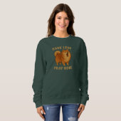 Bark Less Pray More Editie 1 - Christelijk Trui (Voorkant volledig)