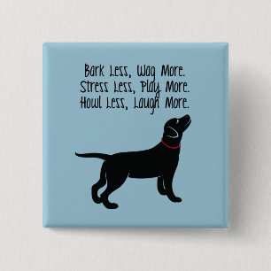 "Bark Miner, Wag Meer" Button