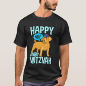 Bark Mitzvah Hondenliefhebber Funny Jewish Bar Mit T-shirt (Voorkant)