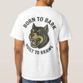 Bark N Brawl K9 teeshirt  T-shirt (Achterkant)
