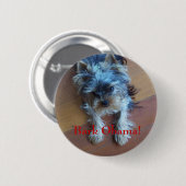 Bark Obama! Ronde Button 5,7 Cm (Voorkant /achterkant)