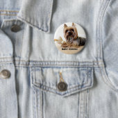 BARK OBAMA VAN BOMBO RONDE BUTTON 5,7 CM (In situ)