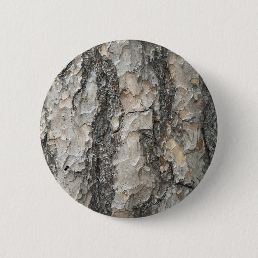 Bark Pine Wood Ronde Button 5,7 Cm (Voorkant)
