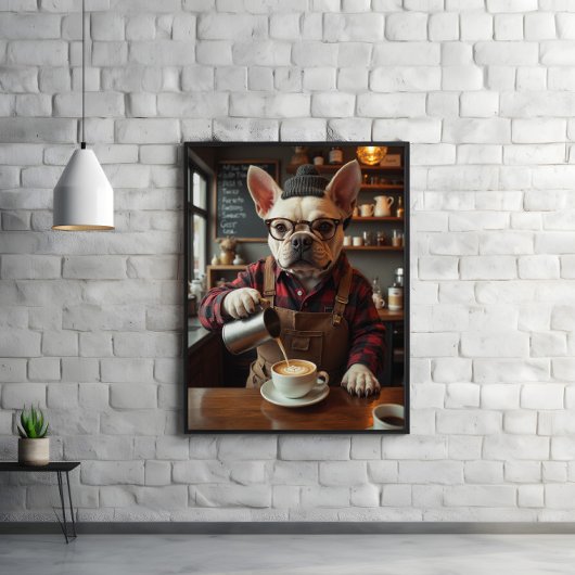 Bark Roast Boss: Flanel en schuim Poster