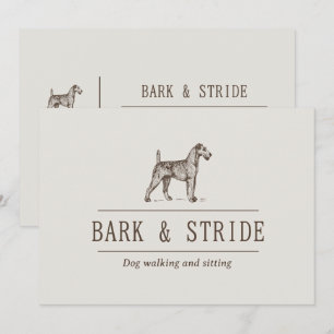Bark & Stride Honden Uitlaten Zakelijke QR-code  Kaart