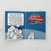 Bark The Halls Feestdagen Kaart (Binnen)