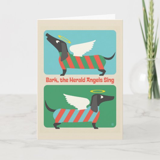 Bark, The Herald Angels Sing Kaart (Voorkant)