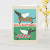 Bark, The Herald Angels Sing Kaart (Gele Bloem)