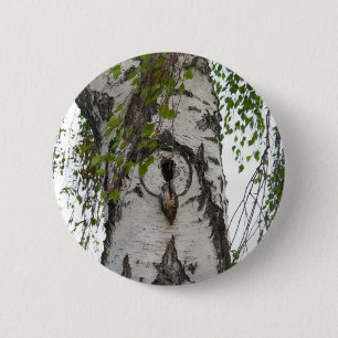 BARK TREE RONDE BUTTON 5,7 CM