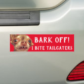 Bark uit Bumpersticker (Op auto)