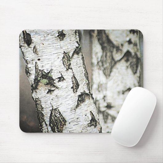 Bark van de vogelboom muismat (Met muis)