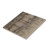 Bark van de vogelboom tegeltje (Zijkant)