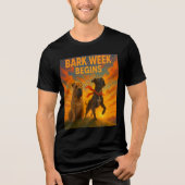 Bark Week begint Tri-Blend Shirt (Voorkant)