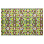 Barkcloth Abstracted Tiki Island Decor Stof (Fat Quarter)