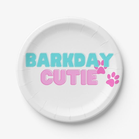 Barkday Cutie Paper Bord (Voorkant)