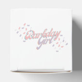 Barkday Girl Favor Box Bedankdoosjes (Bovenkant)