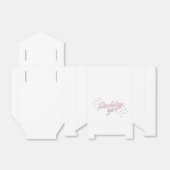 Barkday Girl Favor Box Bedankdoosjes (Uitgevouwen)