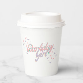 Barkday Girl Paper cup Papieren Bekers