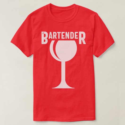 barkeeper 1 t-shirt (Design voorkant)