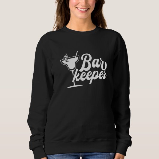 Barkeeper Barbeheer Barman Bartender Barwerk Trui (Voorkant)