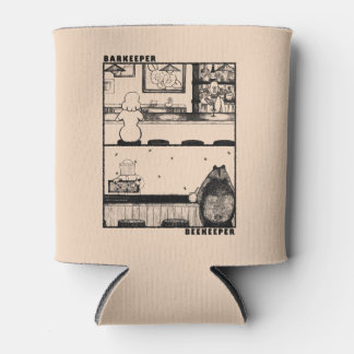 Barkeeper en imker blikjeskoeler