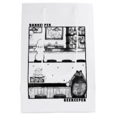 Barkeeper en imker medium cadeauzakje (Achterkant)