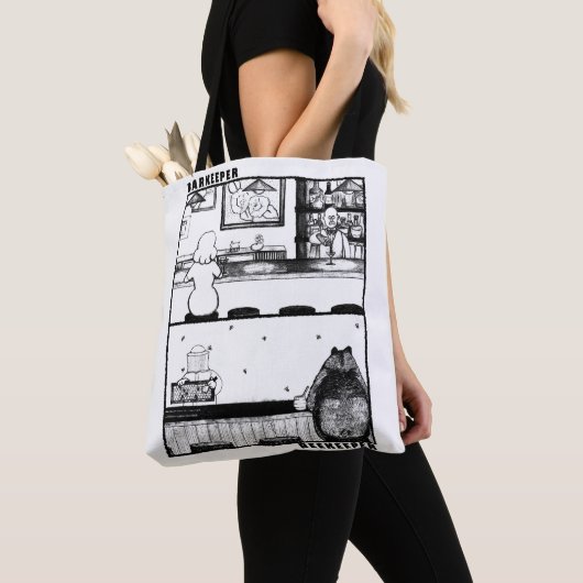 Barkeeper en imker tote bag (Dichtbij)