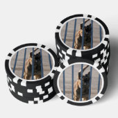 Barkeerhond Poker Chips (Opstapeling)