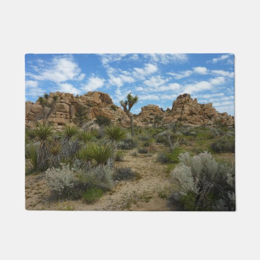 Barker Dam Loop Trail bij Joshua Tree National Par Deurmat (Voorkant)