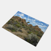 Barker Dam Loop Trail bij Joshua Tree National Par Deurmat (Schuin)