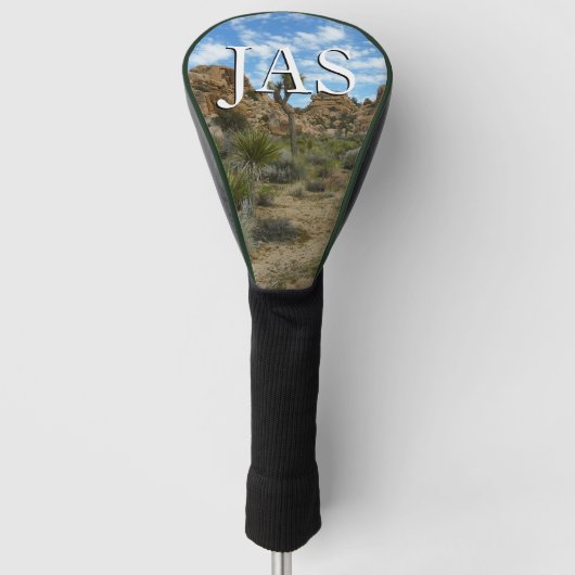 Barker Dam Loop Trail bij Joshua Tree National Par Golfheadcover (Voorkant)