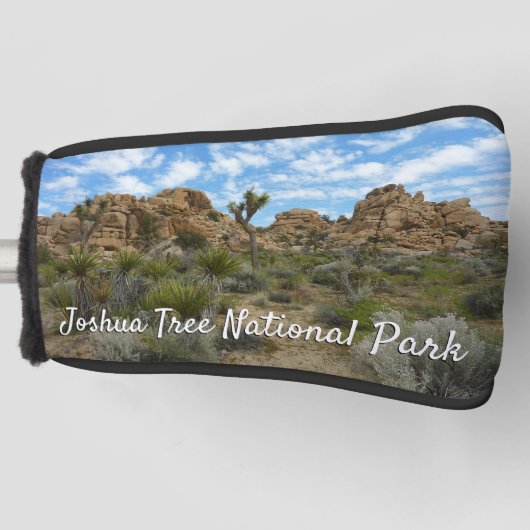 Barker Dam Loop Trail bij Joshua Tree National Par Golfheadcover (Voorkant)
