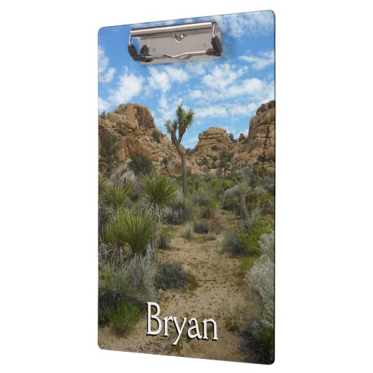 Barker Dam Loop Trail bij Joshua Tree National Par Klembord (Links)