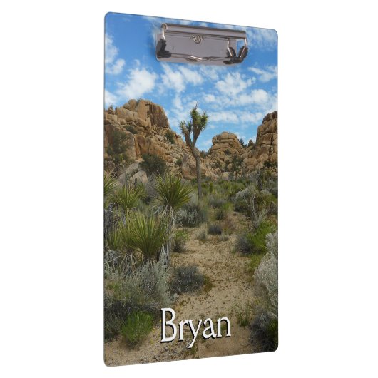 Barker Dam Loop Trail bij Joshua Tree National Par Klembord (Rechts)