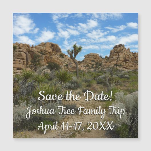 Barker Dam Loop Trail in het Joshua Tree National  (Voorkant)