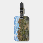 Barker Dam Loop Trail in het Joshua Tree National Bagagelabel (Voorkant verticaal)