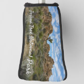 Barker Dam Loop Trail in het Joshua Tree National Golfheadcover (Draai 90)