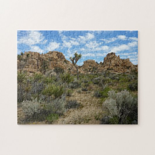 Barker Dam Loop Trail in het Joshua Tree National Legpuzzel (Horizontaal)