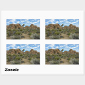 Barker Dam Loop Trail in het Joshua Tree National  Rechthoekige Sticker (Vel)