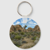 Barker Dam Loop Trail in het Joshua Tree National Sleutelhanger (Achterkant)