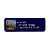 Barker Dam reflectie bij Joshua Tree I Etiket (Voorkant)