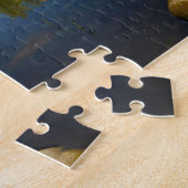 Barker Dam-weerkaatsing bij Joshua Tree II Legpuzzel (Zijkant)